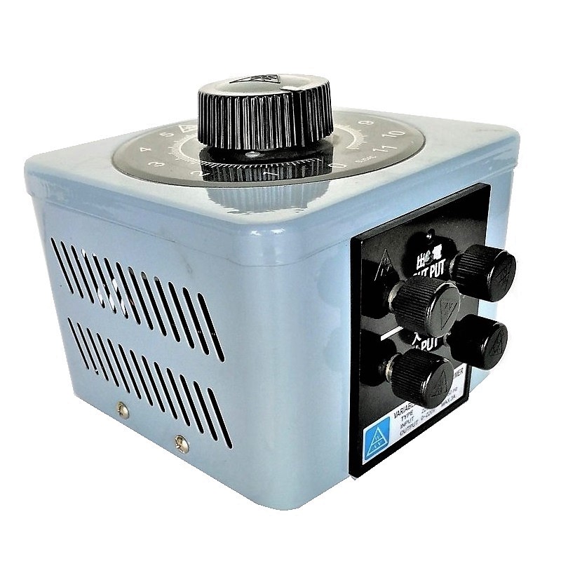 Variable Voltage Transformer (Variac Slidac) Single Phase 220/240V input, Max 0.44 KVA, Max 2 A, Customize Available YH-202(L)